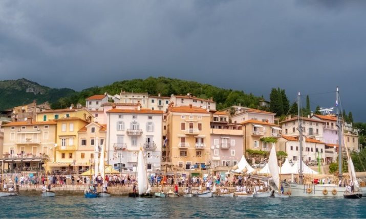 16th Regatta in Mošćenička Draga: Traditional sails embracing the sea