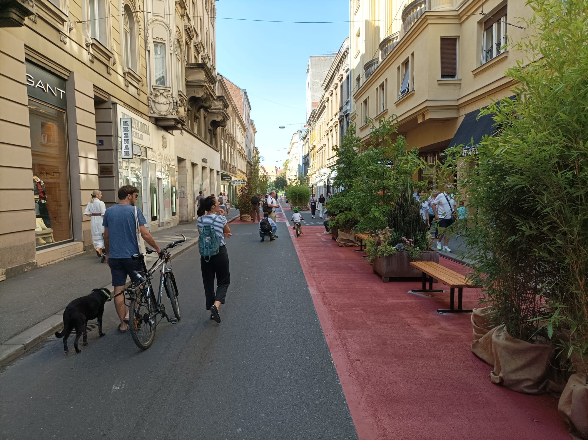 New pedestrian zone in downtown Zagreb unveiled: A model for European cities