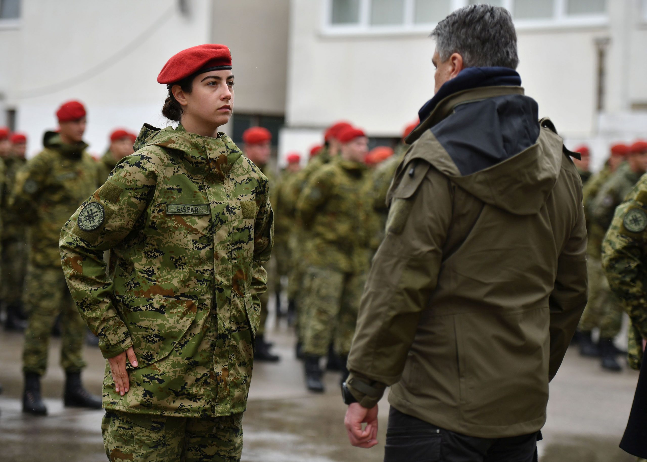 Berets awarded to Croatian Army “Spiders” 