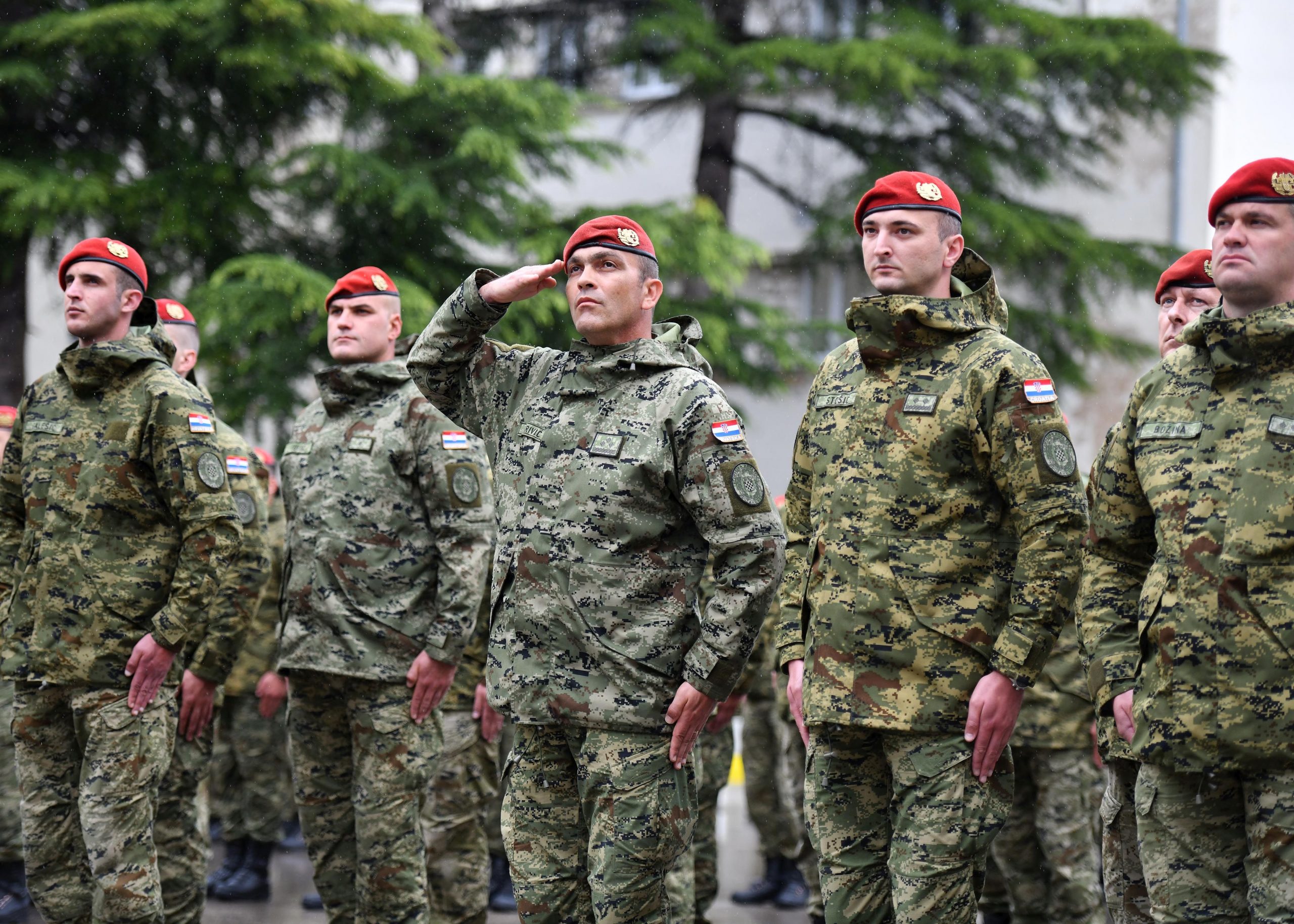 Berets awarded to Croatian Army “Spiders” 