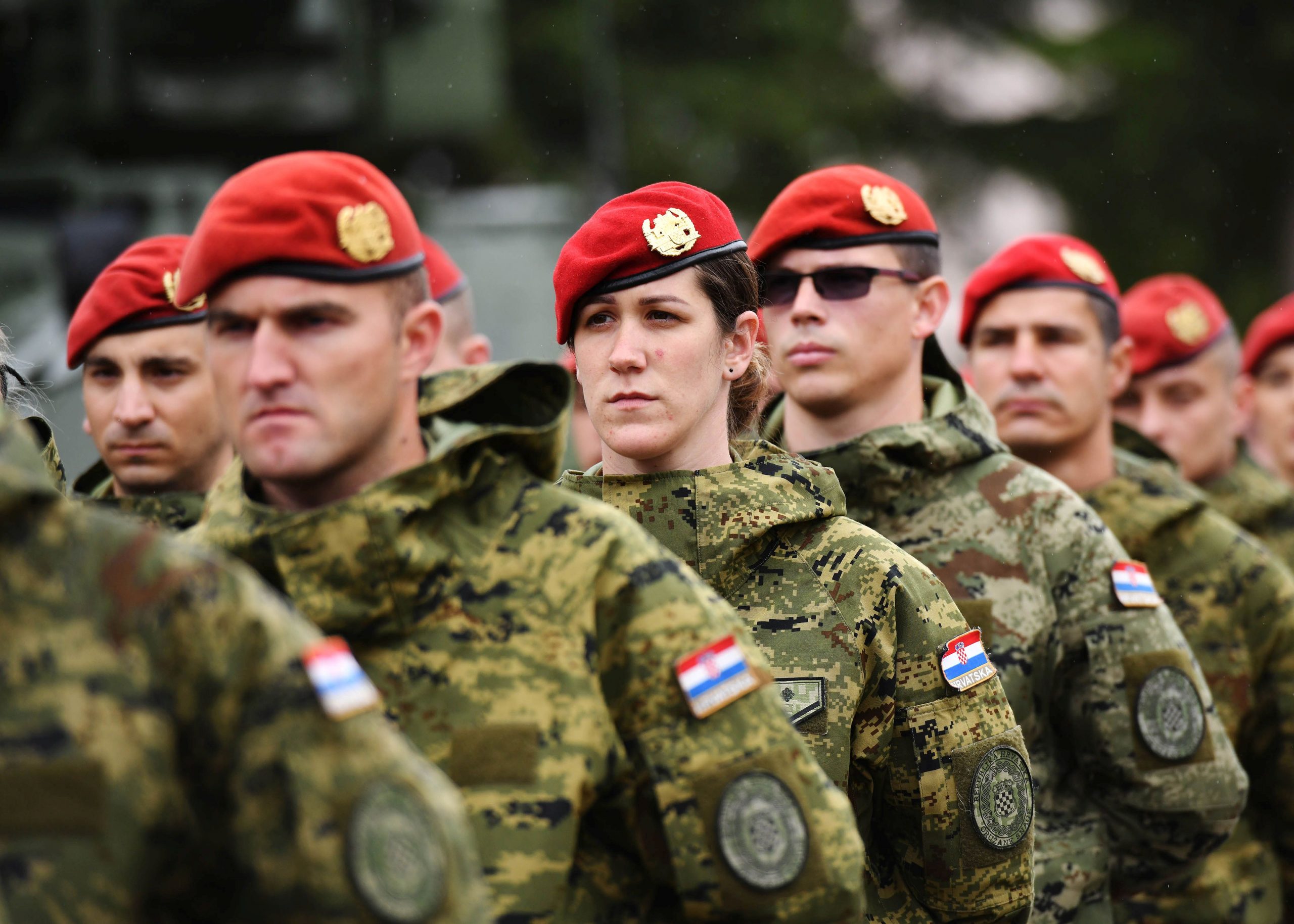 Berets awarded to Croatian Army “Spiders” 