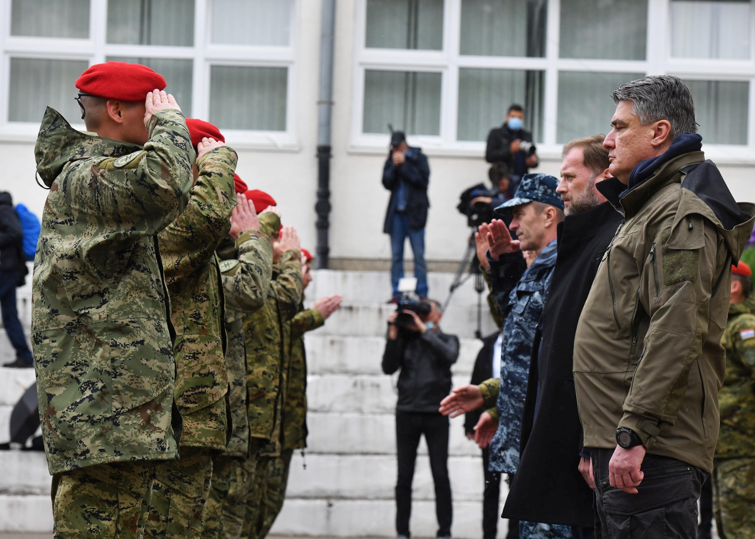 Berets awarded to Croatian Army “Spiders” 