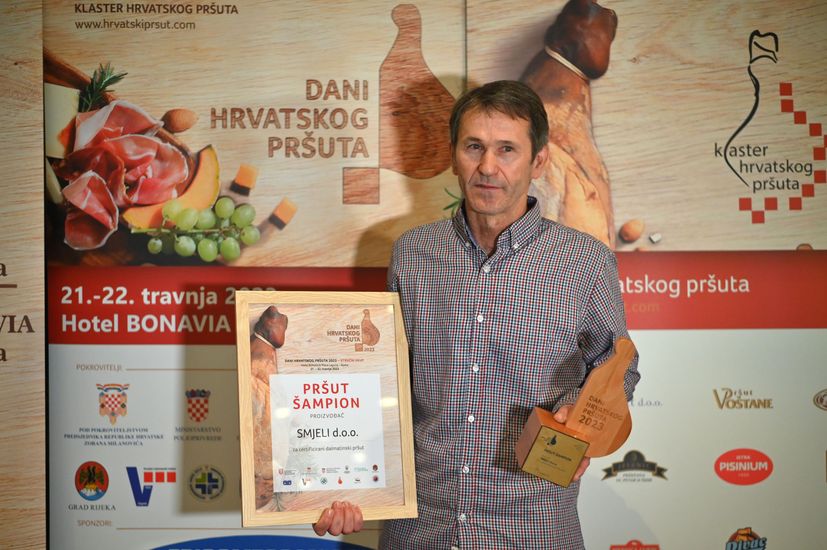 A Dalmatian pršut from Dugopolje reigns supreme as is named Croatia’s best