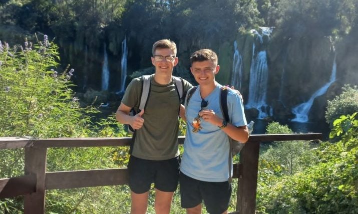 From USA to Croatia: RIT students Frank and Logan’s cultural journey 