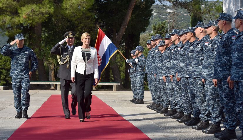 PHOTOS: 27th Anniversary of Croatian Navy Marked in Ploče