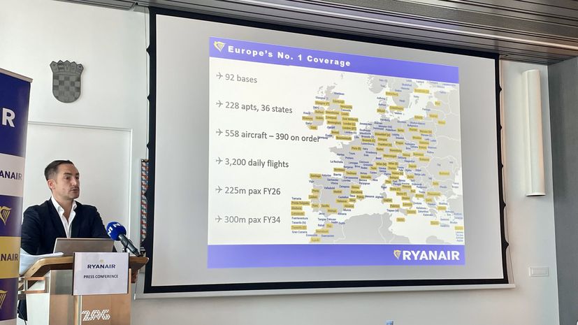 RYANAIR LAUNCHES BIGGEST WINTER 23/24 SCHEDULE AT ZAGREB AIRPORT 
19 ROUTES (1 NEW), LOW FARES & 22% GROWTH FOR ZAGREB
