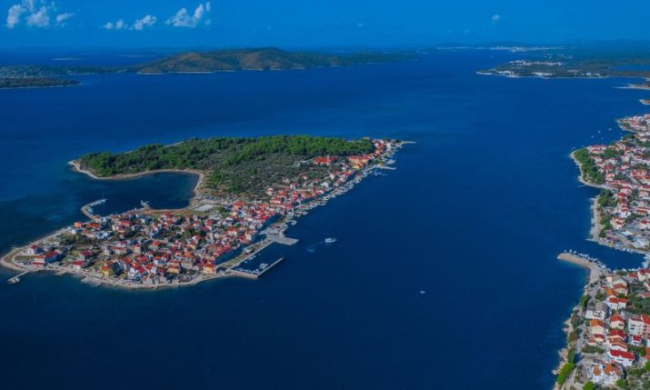 Croatia’s flattest and most densely populated island