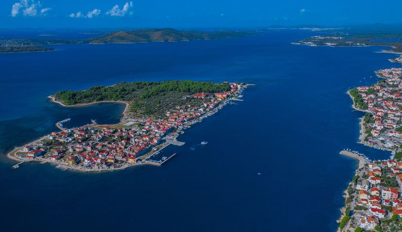 Croatia’s flattest and most densely populated island