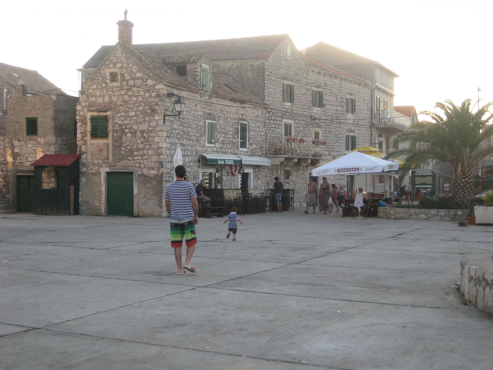 Dalmatian house on Krapanj island