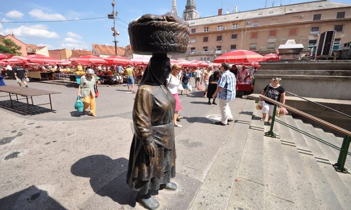 Kumica Barica – The story behind the famous statue at Dolac in Zagreb