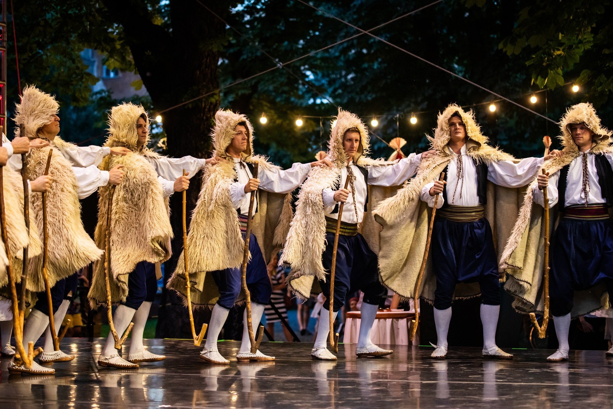 Croatian dance group Lado performing 