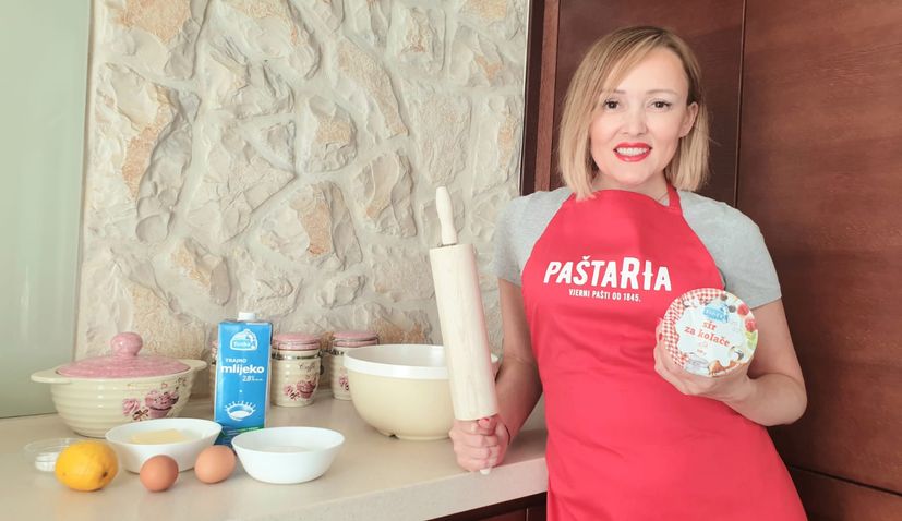 How to make Croatian Easter sweet bread without yeast 