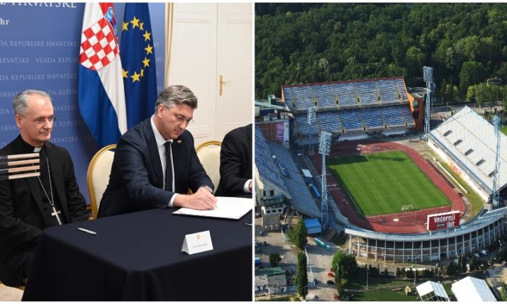 Historic agreement signed for new Maksimir stadium build in Zagreb