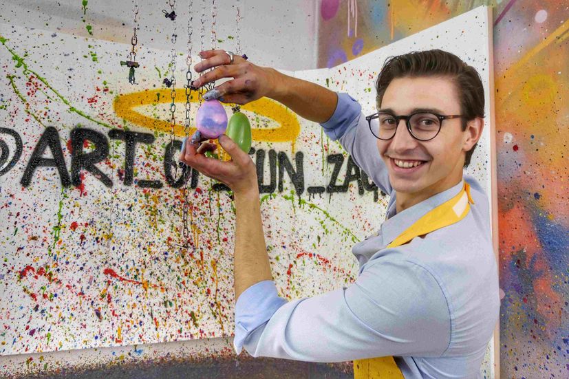 Meet Martin, former Croatian soldier who opened "The Art of Fun" in Zagreb