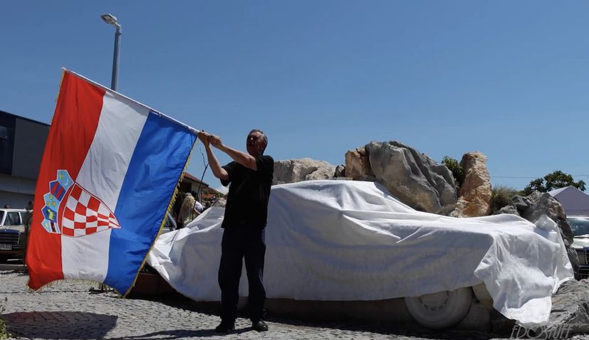 The first Mercedes monument in the world unveiled in Imotski