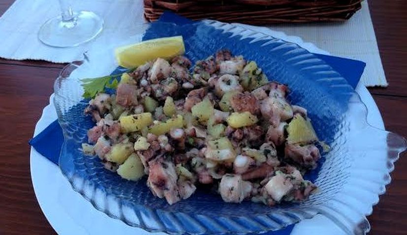 Croatian recipes: Octopus salad