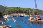 PHOTOS: New €25M port on Korčula Island progressing