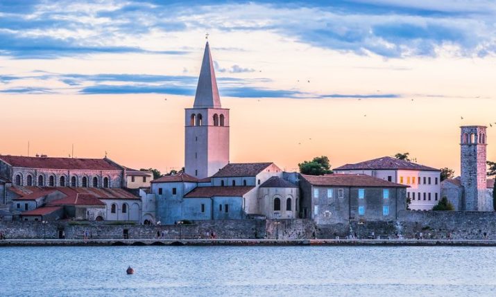 UNESCO protected Euphrasian Basilica in Poreč being reconstructed 