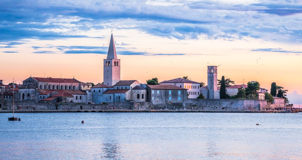 UNESCO protected Euphrasian Basilica in Poreč being reconstructed 