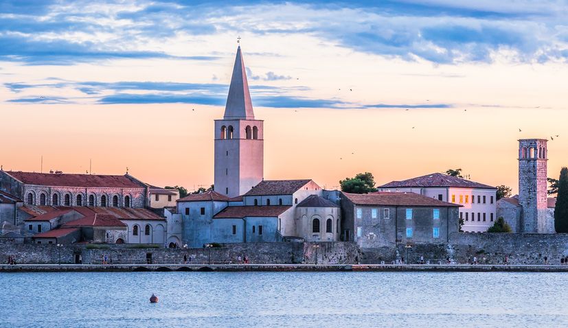 UNESCO protected Euphrasian Basilica in Poreč being reconstructed 