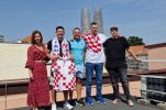 Croatian football team’s biggest Brazilian fan rewarded with trip to Croatia 