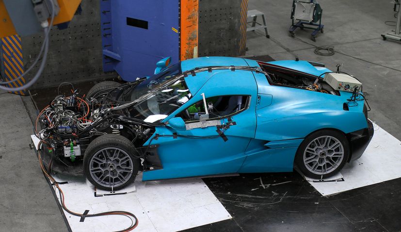 VIDEO: Rimac Nevera completes final crash test