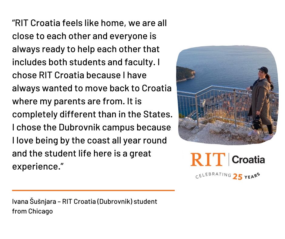 RIT Croatia welcoming diaspora students for more than 25 years