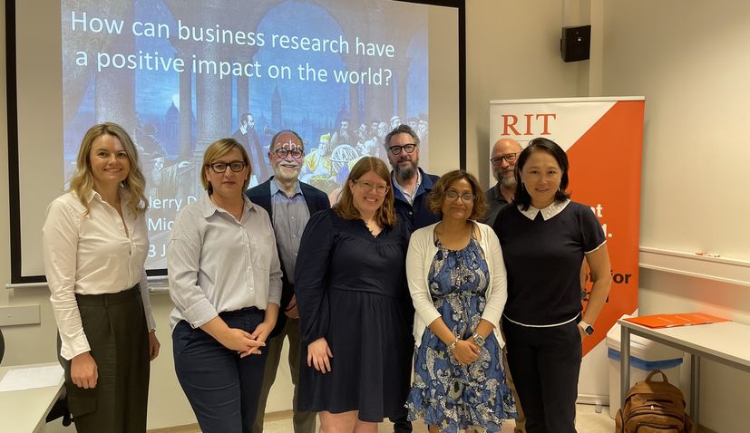 RIT‘s Saunders College of Business hosts workshop on the future of business research at RIT Croatia’s Dubrovnik campus