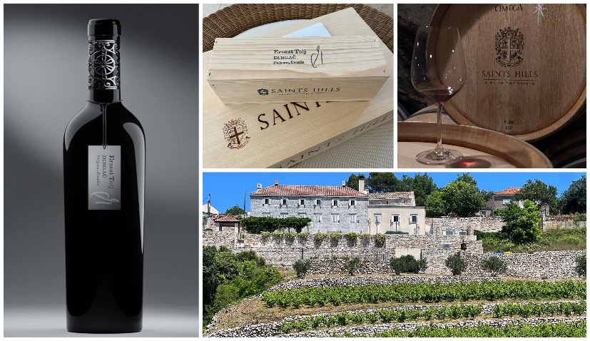 Highest-rated Croatian wine: Saints Hills Dingač awarded 99 points by Wine Enthusiast