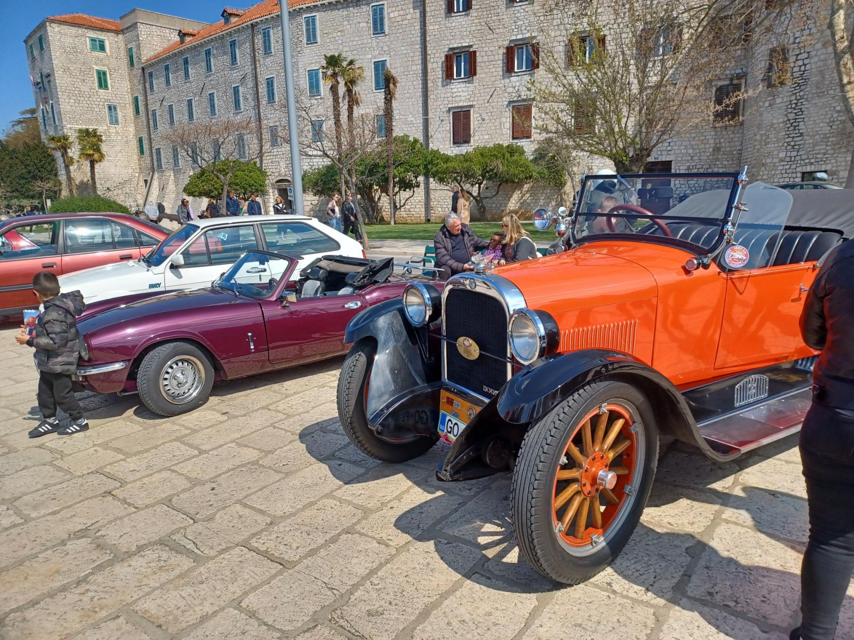 Traditional Easter Monday breakfast for locals and tourists held in Šibenik