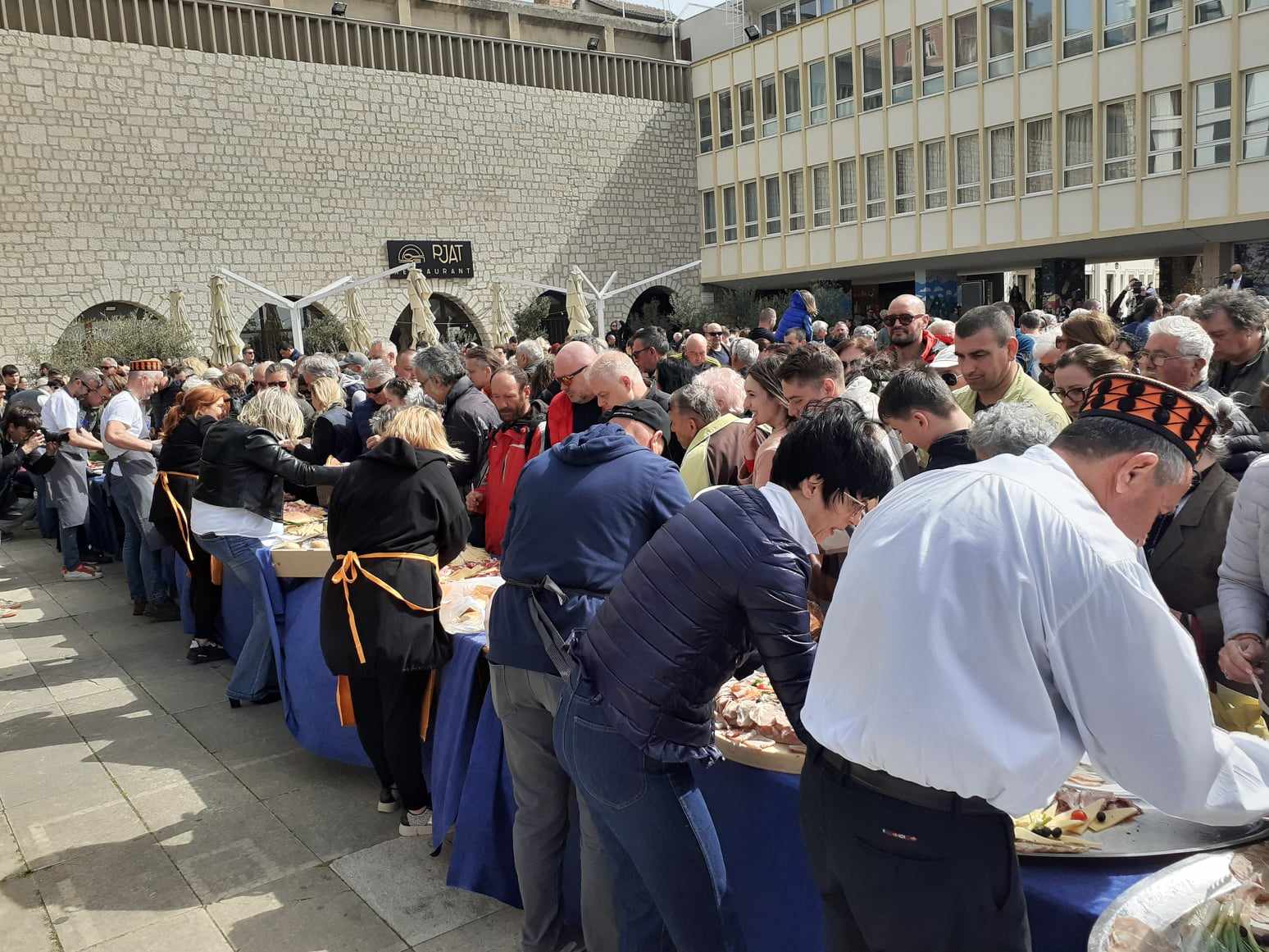 Free Easter Monday breakfast in Šibenik
