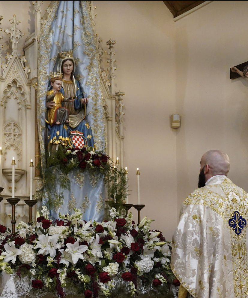 Croatians in in Los Angeles celebrate reopening of Parish center damaged by fire