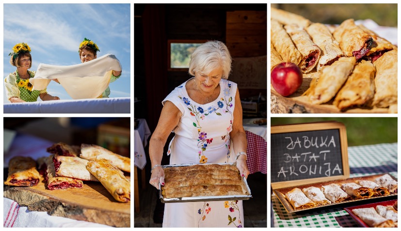 Thousands turn out as Croatian strudel fest opens