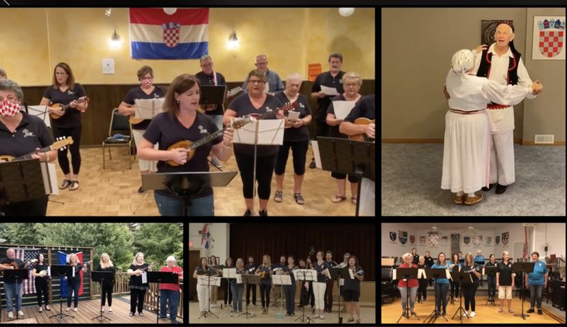 VIDEO: US and Canadian Croatian tamburitza orchestras come together for virtual performance