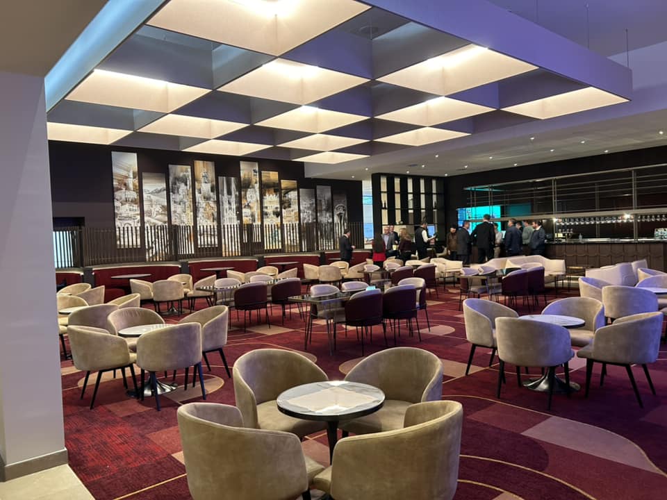 Inside lounge at The Concord in Sydney 