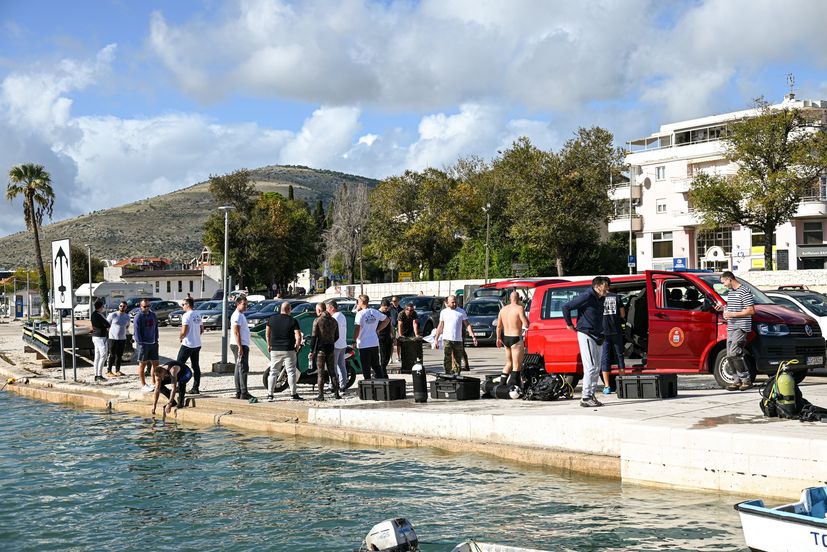  Big seabed cleanup in Trogir removes marine waste 