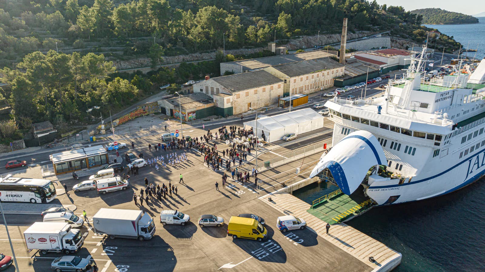 New maritime-passenger terminal opens in Vela Luka on Korčula Island