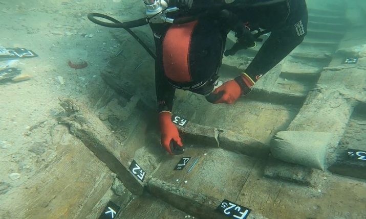 2,000-year-old Roman boat discovered in sea off Sukošan in Croatia