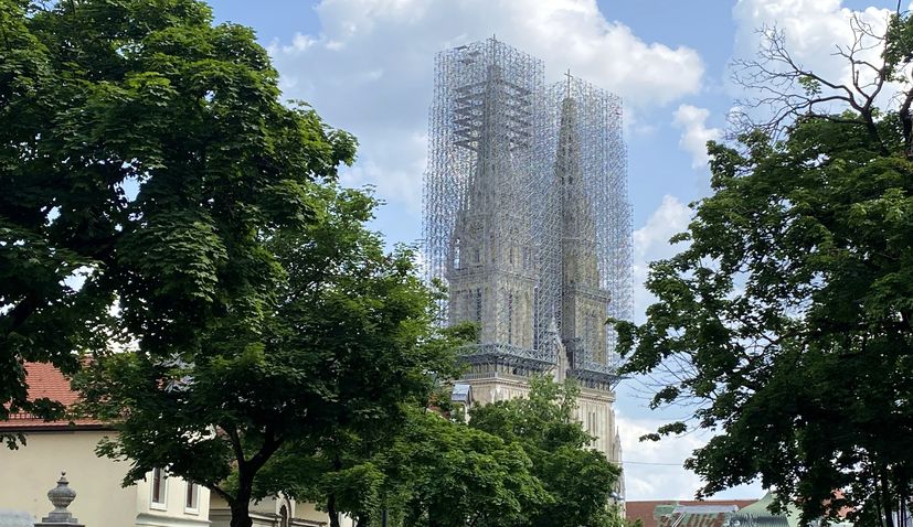 Is Zagreb home to the world’s most impressive scaffolding? Petition launched to keep it up