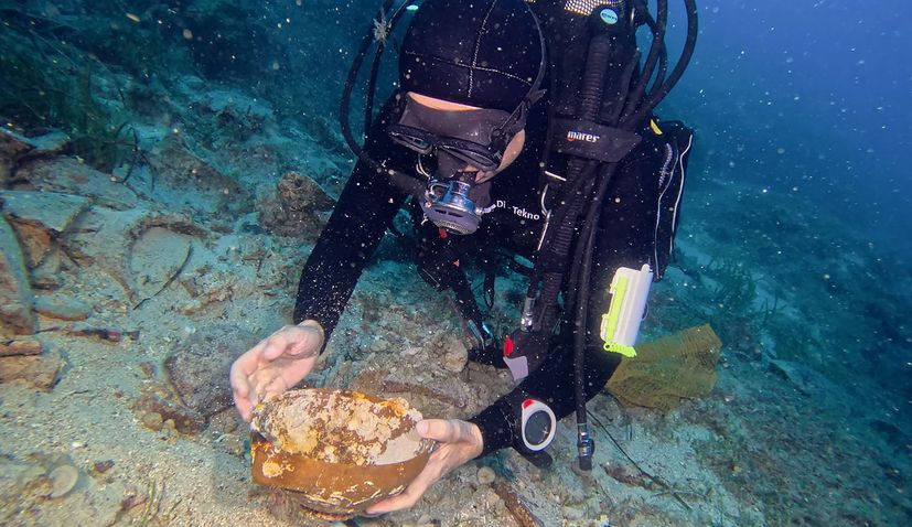 VIDEO: Ancient treasures recovered off Croatian island of Vis